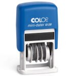 Tampon encreur s 120 4mm bleu espagnol / bleu colop