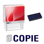 Tampon encreur copie colop printer 20 38x14mm bleu Tampon encreur copie colop printer 20 38x14mm bleu