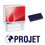 Tampon encreur projet colop printer 20 38x14mm bleu Tampon encreur projet colop printer 20 38x14mm bleu