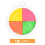 Tampon encreur rond pour bricolage, 4 couleurs / lot, fourniture de papeterie pour scrapbook journal ...