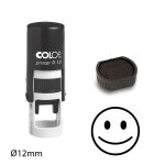 Tampon encreur smiley colop printer r12 12mm noir Tampon encreur smiley colop printer r12 12mm noir