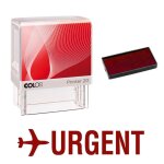 Tampon encreur urgent colop printer 20 38x14mm rouge