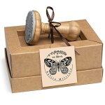 Tampon a savon personnalis, tampon en argile personnalis, tampon en cramique fait main avec motif ...