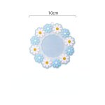 Tapis de bureau a fleurs, bureau familial, tasse de th�, tasse a lait, tasse de caf�, coussin de bureau ...