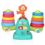 Td jouets educatifs pour enfants 0 - 3 ans gobelets empilables pour bb version anglaise anneau d'quilibre ...