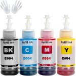 Teppa - e664 encre compatible pour et - 2500 et - 2550 et - 2600 et - 2650 et - 3600 et - 4500 et - 4550 ... Teppa - e664 encre compatible pour et - 2500 et - 2550 et - 2600 et - 2650 et - 3600 et - 4500 et - 4550 ...