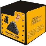 Teppc - lot de 1000 sacs poubelle pour djections canines avec distributeur / porte - sac avec clip pour ...