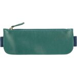Teppc - 115951c - une trousse en cuir rversible pour carnet a5 avec elastique - 19x7, 5 cm - 2 faces ...