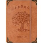 Teppc - a5 classeur 6 anneaux carnet pour femmes hommes, journal a couverture rigide en cuir pu, carnets ...