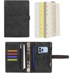 Teppc - a6 carnet de notes en cuir rechargeable 6 anneaux classeur avec papier pointillé agenda et la ... Teppc - a6 carnet de notes en cuir rechargeable 6 anneaux classeur avec papier pointillé agenda et la ...