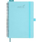 Teppc - agenda 2025 2026 semainier spirale a5 21 x 15, 5 cm agenda scolaire 25 26 planner a5, 18 mois ...
