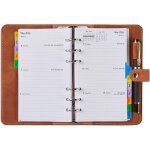 Teppc - agenda 2026 semainier petit format rechargeable, 1 semaine sur 2 pages organiseur avec onglets ... Teppc - agenda 2026 semainier petit format rechargeable, 1 semaine sur 2 pages organiseur avec onglets ...