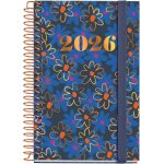 Teppc - agenda journalier 2026, petit format portable (80 x 120 mm), couverture rigide en carton, spirale, ... Teppc - agenda journalier 2026, petit format portable (80 x 120 mm), couverture rigide en carton, spirale, ...