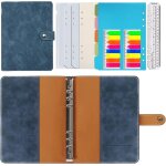 Teppc - carnet a anneaux a5 rechargeable, a5 pointillé recharge papier, pu cuir carnet a anneaux rechargeable ... Teppc - carnet a anneaux a5 rechargeable, a5 pointillé recharge papier, pu cuir carnet a anneaux rechargeable ...