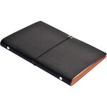 Teppc - carnet de notes en simili cuir, journal intime vintage, carnet de voyage de 80 pages vierges, ...