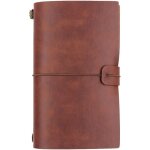 Teppc - journal de voyage en cuir, journal de voyage en cuir, remplaable, carnet de voyage, carnet de ...