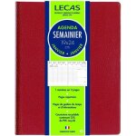 Teppc - lecas - 1 agenda semainier de bureau classique - janvier 2026 a dcembre 2026 - dimension 19 ...