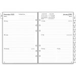 Teppc - recharge pour agenda semainier 2026 format a5, 6 trous, 1 semaine sur 2 pages organiseur avec ... Teppc - recharge pour agenda semainier 2026 format a5, 6 trous, 1 semaine sur 2 pages organiseur avec ...