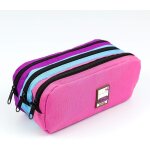 Teppc - - trousse scolaire 3 compartiments grande capacité trizip multicolore Teppc - - trousse scolaire 3 compartiments grande capacité trizip multicolore