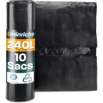 Teppd - lot de 10 sacs poubelle extra résistants u2013 240 l u2013 xxl u2013 100 x 125 cm u2013 pebd ... Teppd - lot de 10 sacs poubelle extra résistants u2013 240 l u2013 xxl u2013 100 x 125 cm u2013 pebd ...