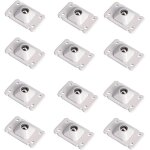 Teppd - 12 pcs roulettes pivotantes autocollantes, roulettes de meubles, rotation 360c, glisse silencieusement ... Teppd - 12 pcs roulettes pivotantes autocollantes, roulettes de meubles, rotation 360c, glisse silencieusement ...