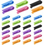 Teppd - 30 pices support sac poubelle, clip en plastique pour fermeture de sac a ordures, supports de ...