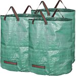 Teppd - 3x sacs de jardin 272l indéchirables Teppd - 3x sacs de jardin 272l indéchirables