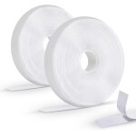 Teppd - adhésif puissant, 8m x 2cm scratch autocollant double face, rouleau scratch convient aux fenêtres, ... Teppd - adhésif puissant, 8m x 2cm scratch autocollant double face, rouleau scratch convient aux fenêtres, ...