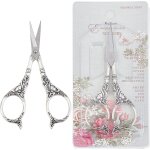 Teppd - ciseaux en acier inoxydable de 2, (5) cm argent couture broderie ciseaux petit détail de précision ... Teppd - ciseaux en acier inoxydable de 2, (5) cm argent couture broderie ciseaux petit détail de précision ...