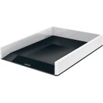 Teppd - corbeille a courrier a4, blanc / noir, wow, 53611095