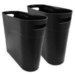 Teppd - corbeille a papier - en plastique - 10 l - pour salle de bain, poudre, chambre, salon, bureau ... Teppd - corbeille a papier - en plastique - 10 l - pour salle de bain, poudre, chambre, salon, bureau ...