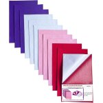Teppd - feutrine autocollante, 12 pices patin chaise, 20x30cm feutrine adhsif, feutre collant pour ...