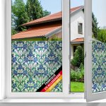 Teppd - film fentre anti regard autocollant minster 45 cm x 2 m - opaque adhsif et dcoratif brise ...