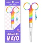 Teppd - mayo ciseaux infirmiere, ciseaux infirmier bout rond infirmiere accessoires avec motifs uniques ...
