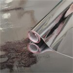 Teppd - papier adhésif pour meuble métallique brillant argent - film autocollant décoratif rouleau vinyle ... Teppd - papier adhésif pour meuble métallique brillant argent - film autocollant décoratif rouleau vinyle ...