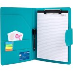 Teppd - porte documents porte bloc a4, conferencier a4 cuir porte - bloc a4 avec fermeture magntique, ...