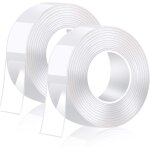 Teppd - ruban adhésif double face u200bextra fort, transparent lavable nano tape, multifonctionnel réutilisabl ... Teppd - ruban adhésif double face u200bextra fort, transparent lavable nano tape, multifonctionnel réutilisabl ...