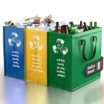 Teppd - ? sac tri selectif - poubelle tri selectif 3 bac pour le verre, le papier et le plastique - dchets ...