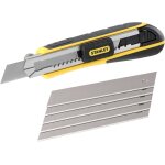 Teppd - stanley 0 - 10 - 481 cutter gamme fatmax - largeur de lame 18mm - blocage et rechargement automatique ... Teppd - stanley 0 - 10 - 481 cutter gamme fatmax - largeur de lame 18mm - blocage et rechargement automatique ...