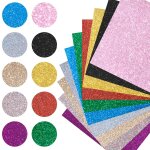Teppd - vinyle de transfert de chaleur paillettes 10 couleur htv feuilles de vinyle thermocollant de ...