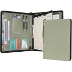 Teppd - wason porte - documents a4 avec fermeture eclair - padfolio en cuir pu avec classeur a anneaux ... Teppd - wason porte - documents a4 avec fermeture eclair - padfolio en cuir pu avec classeur a anneaux ...