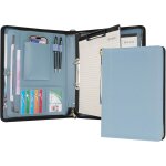 Teppd - wason porte - documents a4 avec fermeture eclair - padfolio en cuir pu avec classeur a anneaux ... Teppd - wason porte - documents a4 avec fermeture eclair - padfolio en cuir pu avec classeur a anneaux ...