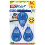 Tesa lot de 3 x roller de correction droitiers / gauchers (2 + 1 gratuit)