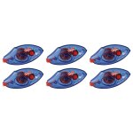 Tesa lot de 6 rollers de colle jetable permanent glue, 8, 4 mm x 8, 5 m
