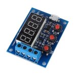 Testeur bleu de capacit� de batterie, 18650 li - ion lithium plomb - acide 1. 2 - 12v