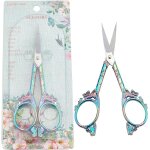 Tianyi - 1 ensemble 4. 7 pouces en acier inoxydable couture ciseaux papillon motif style vintage bout ... Tianyi - 1 ensemble 4. 7 pouces en acier inoxydable couture ciseaux papillon motif style vintage bout ...