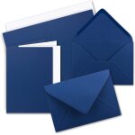 Tianyi - lot de 10 cartes pliantes format a5 u2013 bleu foncé avec enveloppes c5 et feuilles intérieures ... Tianyi - lot de 10 cartes pliantes format a5 u2013 bleu foncé avec enveloppes c5 et feuilles intérieures ...