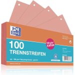 Tianyi - lot de 100 intercalaires perforés en carton rouge 190 g / m Tianyi - lot de 100 intercalaires perforés en carton rouge 190 g / m