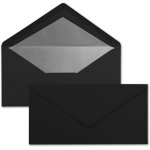 Tianyi - 15x enveloppes - 11 x 22 cm - couleur: noir - aves doublure en argent métallique - fermeture: ... Tianyi - 15x enveloppes - 11 x 22 cm - couleur: noir - aves doublure en argent métallique - fermeture: ...
