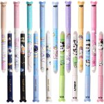 Tianyi - lot de 16 stylos gel effaables - motif dessin anim - stylo gel effaable kawaii - avec gomme ...